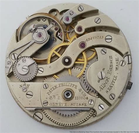 patek philippe pocket watch movement